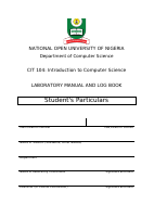 CIT 104 Practical - Log Book.docx